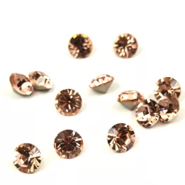 Preciosa Chaton - Vintage Rose - 8mm