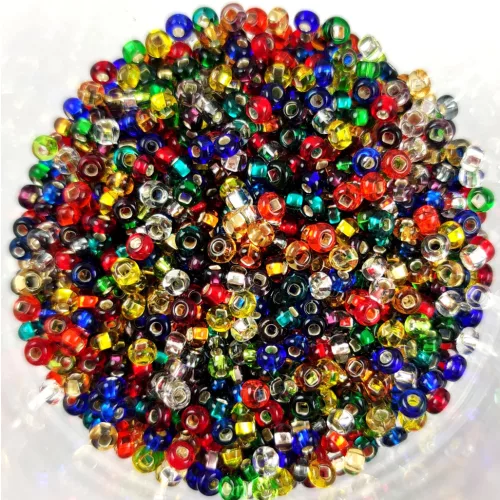 Preciosa kásagyöngy mix - 8/0 és 9/0 - 50g