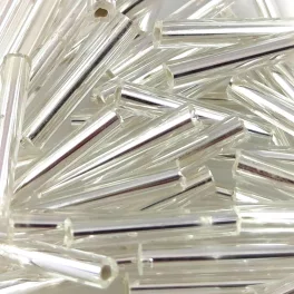 Preciosa szalmagyöngy - Silver Lined Crystal - 15mm