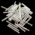 Preciosa szalmagyöngy - Silver Lined Crystal - 20mm