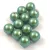 Preciosa tekla üveg gyöngy - Pearlescent Green - 8mm 