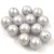 Preciosa tekla üveg gyöngy - Pearlescent Grey - 8mm 