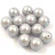 Preciosa tekla üveg gyöngy - Pearlescent Grey - 8mm 