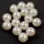 Preciosa tekla üveg gyöngy - White - 8mm 