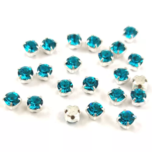 Preciosa Varrható Chaton - Blue Zircon - ss 20