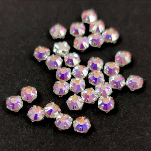 Preciosa Varrható Chaton - Crystal AB - ss 16