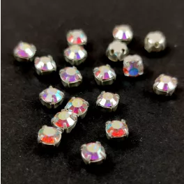 Preciosa Varrható Chaton - Crystal AB - ss 20