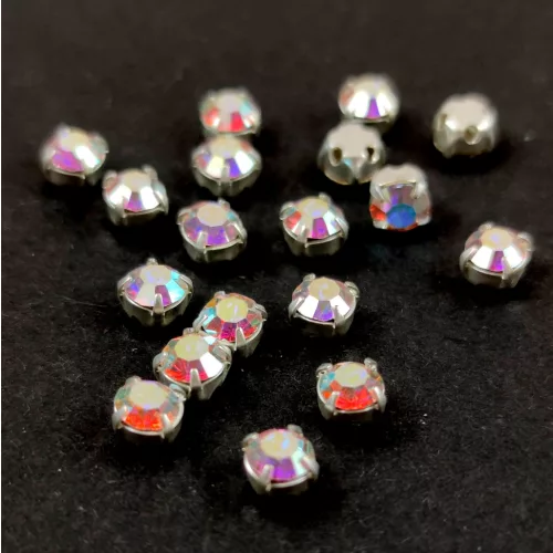 Preciosa Varrható Chaton - Crystal AB - ss 20