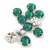 Preciosa Varrható Chaton - Emerald - ss 30