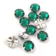 Preciosa Varrható Chaton - Emerald - ss 30