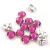 Preciosa Varrható Chaton - Fuchsia - ss 30