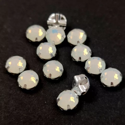 Preciosa Varrható Chaton - White Opal - ss 30