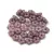 Czech pressed flower bead - 5mm