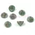 Czech pressed flower bead - bluebell - 7x11mm