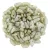 Czech Mates Prong - Alabaster Green Luster Brown Marble - 3x6mm