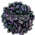 Czech Mates Prong - Metallic Purple Iris - 3x6mm