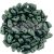 Czech Mates Prong - Matte Metallic Fern - 3x6mm