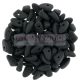 Czech Mates Prong - Opaque Matte Black - 3x6mm