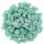 Czech Mates Prong - Matte Turquoise Green - 3x6mm