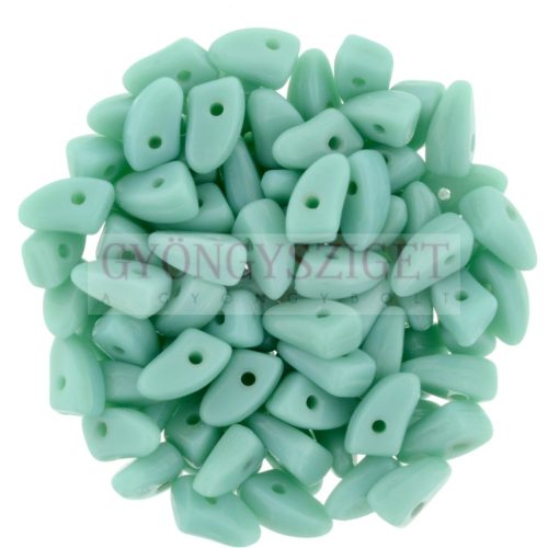 Czech Mates Prong - Turquoise Green - 3x6mm