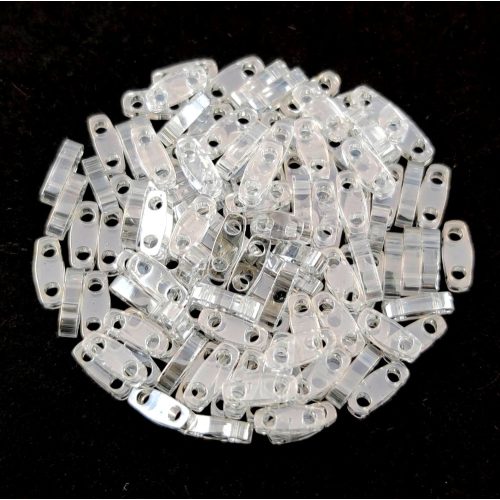 Miyuki Quarter Tila bead - 160 - Transparent Crystal Luster - 1.2 x 5mm
