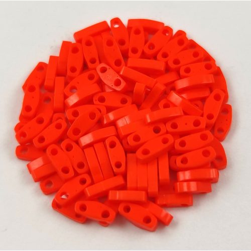 Miyuki Quarter Tila bead - 406 - Opaque Orange - 1.2 x 5mm