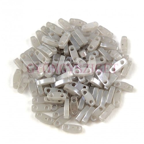 Miyuki Quarter Tila bead - 526 - Silver Gray Ceylon - 1.2 x 5mm