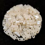 Miyuki Quarter Tila bead - 2365 - Antique Lace Ceylon - 1.2 x 5mm