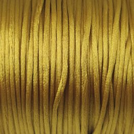 Rattail - Silky Finish Synthetic Cord - 1mm - Antique Gold