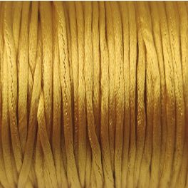 Rattail - Silky Finish Synthetic Cord - 1mm - Camel