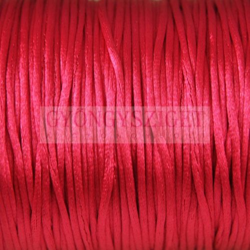 Rattail - Silky Finish Synthetic Cord - 1mm - Magenta