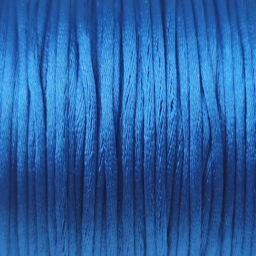 Rattail - Silky Finish Synthetic Cord - 1mm - Royal Blue