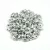 Rizo - Czech Glass Bead - silver - 2.5x6mm