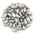 Rizo gyöngy - Matt Silver - 2.5x6mm