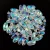 Rizo - Czech Glass Bead - crystal ab - 2.5x6mm