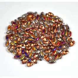 Rizo gyöngy-kristály sliperit-2.5x6mm