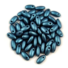Rizo gyöngy - Pastel Petrol - 2.5x6mm