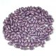 Rizo gyöngy-fehér lila vega lüszer-2,5x6mm