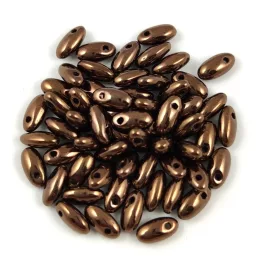Rizo gyöngy - Bronz - 2.5x6mm