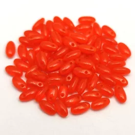 Rizo gyöngy - Opal Orange - 2.5x6mm