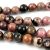 Rodochrosite round bead - 8mm