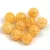 Crushed Glass Round Bead - Dark Peach - 8mm