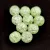 Crushed Glass Round Bead - Light Green - 8mm