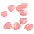 Rose Petal - Czech Glass Bead - Crystal Opal Pink Luster - 8x7mm