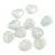 Rose Petal - Czech Glass Bead - Crystal Opal Aqua Luster - 8x7mm
