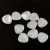 Rose Petal - Czech Glass Bead - Alabaster Pearl Luster - 8x7mm