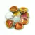 Rose Petal - Czech Glass Bead gyöngy - alabaster sliperit -8x7mm