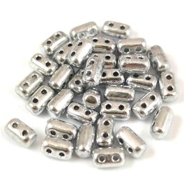 Rulla bead 3x5mm silver