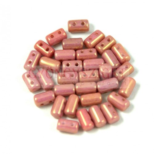 Rulla bead 3x5mm rose gold luster