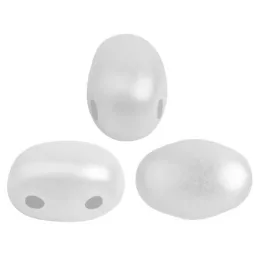 Samos® par Puca®gyöngy - Pastel White - 5x7 mm